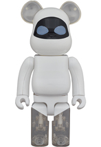 2点セット BE@RBRICK EVE 400％ WALL・E 400％ MEDICOM TOY PIXER メディコム・トイ ベアブリック ピクサー コラボ ウォーリー イブ_画像3