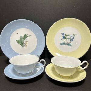 WEDGWOOD カップ＆ソーサー、プレートセット