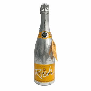 24-573 【未開栓】ヴーヴクリコ リッチ イエローラベル 750ml 果実酒 シャンパン シャンパーニュ 12% Veuve Clicquot Rich