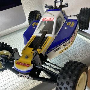 当時物　京商　オプティマミッド　OPTIMA MID ラジコン　RC バギー　1/10 ジャンク オプティマ　KYOSHO ビンテージ　VINTAGE BUGGY