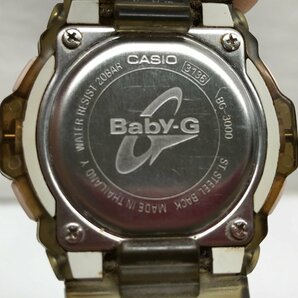 [稼働品] CASIO Baby‐G 3136 デジタル BG-3000 SHOCK RESIST 腕時計の画像7