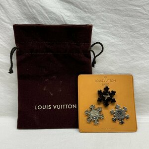 LOUISVUITTON　ルイヴィトン　キットエトワールデネイジ　M65390　雪の結晶　ピンズ　プラスチック/メタル/シルバー　布袋　本体