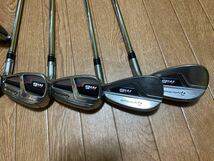 M6 アイアン 5〜9、PW、AW、SW レスキュー 5U 9本セット 純正カスタムシャフト NS モーダス3 TOUR105 FLEX S 希少品です。テーラーメイド_画像7