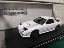 1/43 IGモデル限定 マツダ RX-7 Infini FC3S ホワイト エンジン付_画像3