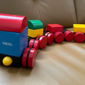 BRIO マグネット ブロック トレイン 木製おもちゃ スタッキングトレイン