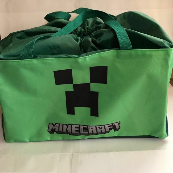 マインクラフト　大きなバッグ　クリーパー