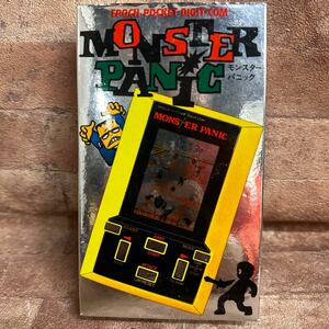 未使用 monster panic Epoch LCD game Pocket tested モンスターパニック エポック社のポケットデジコム ゲームウォッチ 