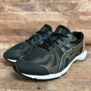 asics アシックス ウォーキングシューズ スニーカー 24cm ブラック