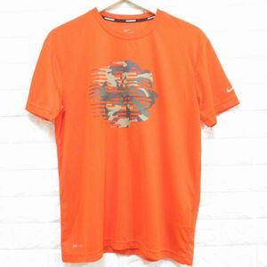 【ナイキ ランニング】風車◆Tシャツ/オレンジ◆Lサイズ