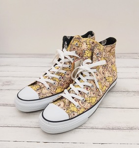 未使用品 コンバース CONVERSE 珍遊記 漫 画太郎 オールスター ハイカット 太郎総柄 29cm