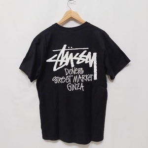 STUSSY ステューシー DOVER STREET MARKET　DSML ドーバーストリートマーケット Tシャツ バックプリント