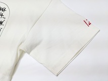 デッドストック 未使用品 OLD STUSSY ステューシー 代官山チャプト12周年記念 手刷りTシャツ コットン ホワイト M 00s 90s 紺タグ_画像4