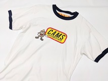 CHALLENGER チャレンジャー トリムT リンガーTシャツ CAMS RINGER TEE ホワイト ネイビー XL_画像3