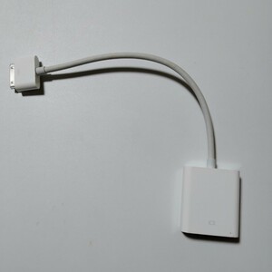 ☆超美品☆ Apple 純正 Dockコネクタ用 VGA アダプタ(A1368)　※正規品 アップル iPhone iPad　※即決　〜送料無料〜