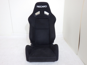 PTM-3363　レカロ　RECARO　シート　SR-7　KK100　BK　リクライニング　セミバケ　セミバケット　黒　動作OK　個人様宅直送不可