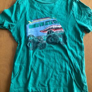 GAP kids ギャップキッズ　子供　 Tシャツ 半袖　プリント　車　S 120