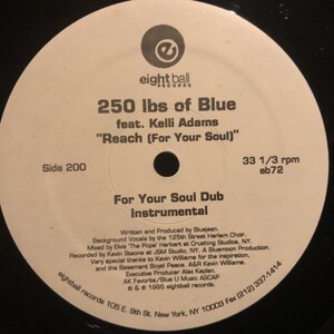 250 Lbs. Of Blue Feat. Kelli Adams / Reach (For Your Soul)