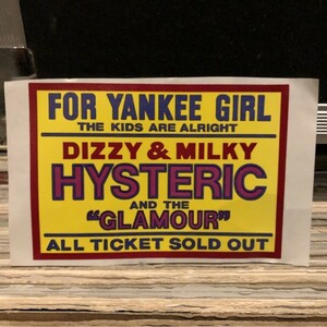 HYSTERIC GLAMOUR Hysteric Glamour sticker 