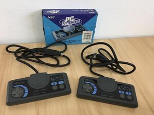 1円【PCエンジン ターボパッド PI-PD6】NEC TURBO Pad PCE ブラック 日本電気 PCエンジンコントローラー コントローラー PCengine