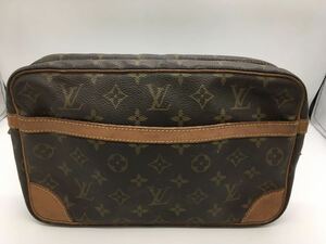 １円【LOUIS VUITTON 】コンピエーニュ モノグラム セカンドバッグ ルイヴィトン ヴィトン バッグ クラッチバッグ 