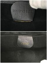 １円【GUCCI】トートバッグ レザー ショルダーバッグ 肩掛け ワンショルダーバッグ ハンドバッグ グッチ_画像3