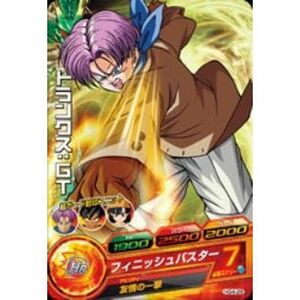 ドラゴンボールヒーローズ/GM4弾/C/HG4-28/トランクス：GT/フィニッシュバスター