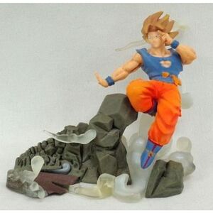 HG ドラゴンボールZ イマジネイションフィギュア5 決着元気玉(超サイヤ人悟空) 単品 フィギュア ガチャ ガチャガチャ ガチャポン B