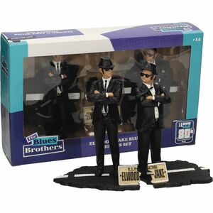 ムービーアイコンズ 1/7 PVC フィギュア セット/ブルース・ブラザース/ジェイク & エルウッド 並行輸入品