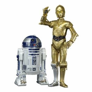 コトブキヤ スター・ウォーズ ARTFX+ R2-D2 & C-3PO 1/10スケール PVC塗装済み簡易組立キット