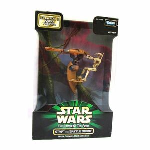 STAR WARS The Power Of The Force STAP & BATTLE DROID