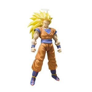 S.H.フィギュアーツ ドラゴンボールZ スーパーサイヤ人3孫悟空 約155mm PVC&ABS製 塗装済み可動フィギュア