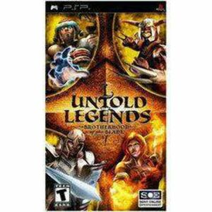 輸入版:北米Untold Legends: Brotherhood of the Blade - PSP