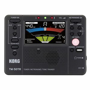 KORG 管弦楽器トレーナー/チューナー/メトロノーム TM-50TR-BK ブラック