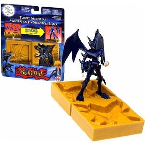 Mattel マテル Year 2004 Yu-Gi-Oh Tablet Monsters Series 4 Inch Tall 3-D