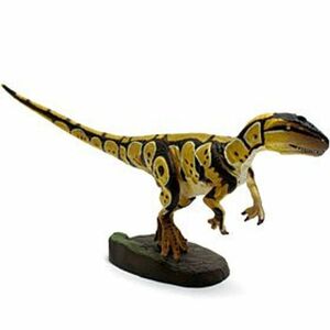 恐竜模型図鑑 ローソン限定 海洋堂ダイノテイルズ6 チョコラザウルス 03.アロサウルス(Aカラー)