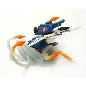 マクロスソリッドアーカイブ VF-1S 一条輝機 ストライクバルキリー(ファイター形態) 単品 フィギュア BANDAI