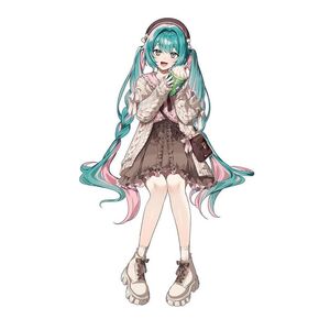 フリュー 初音ミク ぬーどるストッパーフィギュア オータムデート