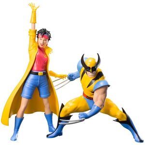 ARTFX+ MARVEL UNIVERSE ウルヴァリン&ジュビリー 2パック 1/10スケール PVC製 塗装済み簡易組立フィギュア