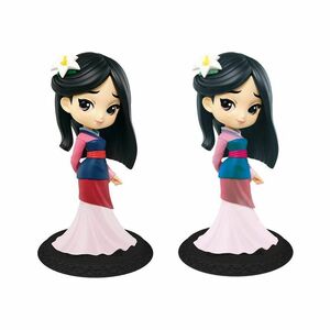 Q posket Disney Characters -Mulan- ムーラン 全2種セット（ノーマルカラーVer.+特別カラーVer.）