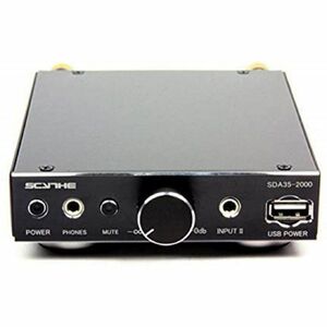 SCYTHE Kama Bay Mini Pro ステレオHiFiオーディオアンプ 20W デュアルチャンネル AUX入力付き DCアダプタ