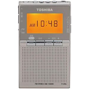 東芝 ワイドFM/AMポケットラジオTOSHIBA TY-SPR6-N