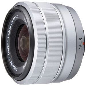 FUJIFILM X 交換レンズ フジノン ズーム 標準 コンパクト XC15-45mm 手ブレ補正 電動ズーム シルバー F XC15-4