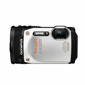 OLYMPUS デジタルカメラ STYLUS TG-860 Tough ホワイト 防水性能15ｍ 可動式液晶モニター TG-860 WHT