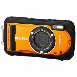 PENTAX 防水デジタルカメラ Optio W90 シャイニーオレンジ OPTIOW90SO