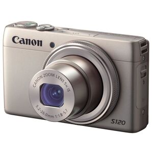 Canon デジタルカメラ PowerShot S120(シルバー) F値1.8 広角24mm 光学5倍ズーム PSS120(SL)