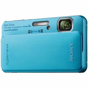 ソニー SONY デジタルカメラ Cybershot TX10 1620万画素CMOS 光学ｘ4 ブルー DSC-TX10/L