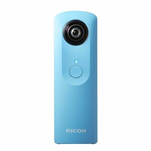 RICOH デジタルカメラ RICOH THETA m15 (ブルー) 全天球 360度カメラ 0910703