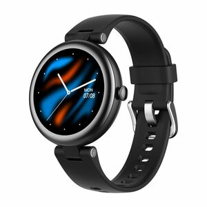 SHANG WING スマートウォッチ iphone アンドロイド対応 レディース 丸型 腕時計 歩数計 活動量計 Smart Watch