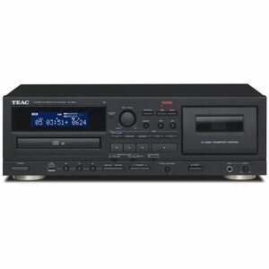 TEAC CD/カセットレコーダー USB接続対応 ブラック AD-RW900-B