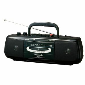 Panasonic ラジオカセット ブラック RX-FS22A-K